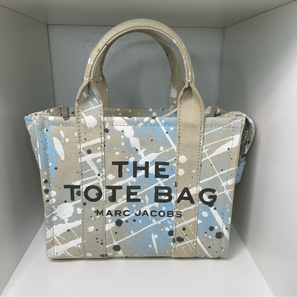 Marc Jacob’s tote bag splatter paint Authentic